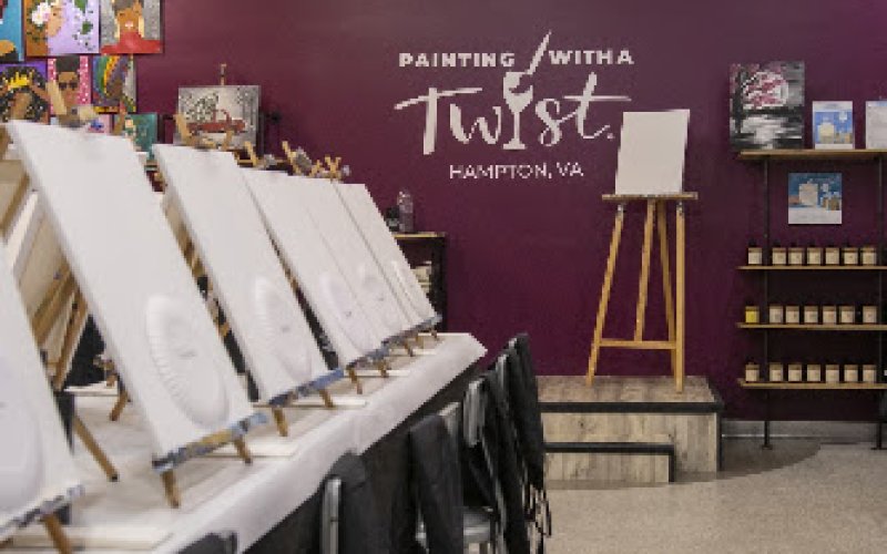 Painting with a Twist — Painting studio in Hampton