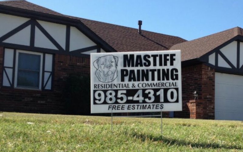 Mastiff Painting